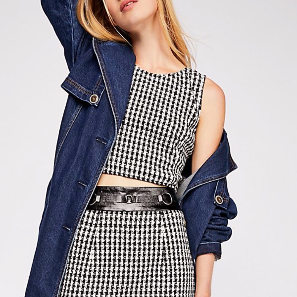 SOLD! Free People Size 8 Bridgette Skirt Set - Picture 1 of 8